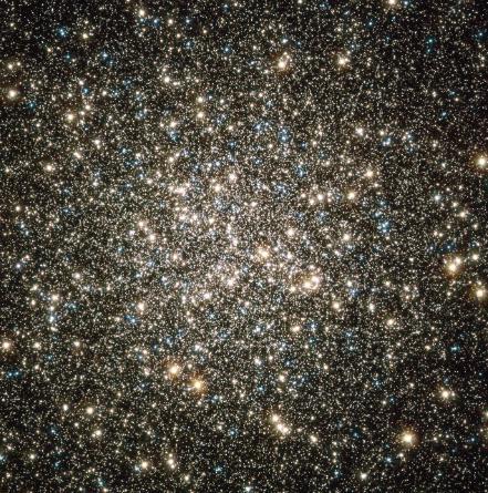 At 25,000 light years from Earth, the Hercules star cluster (Messier 13), is one of the objects students will study through the new telescope. They will complete photometry of M13's cluster members in different filters to ultimately determine the cluster age using a color-magnitude diagram. (Photo courtesy of NASA)