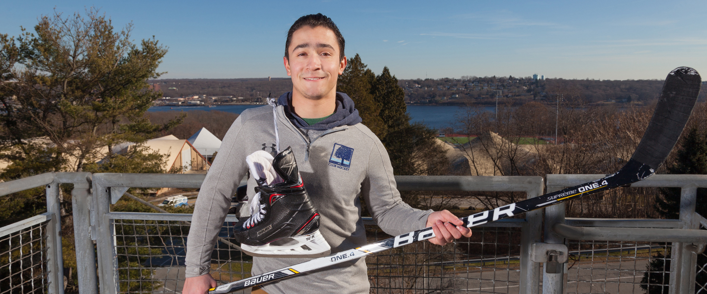 Cameron Segal ’20 started Conn