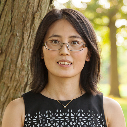 A head and shoulders shot of new professor Yan Zhuang