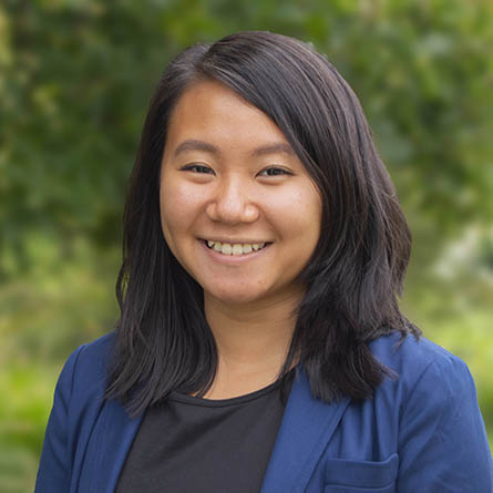 A portrait of Lan-Huong Nguyen '19