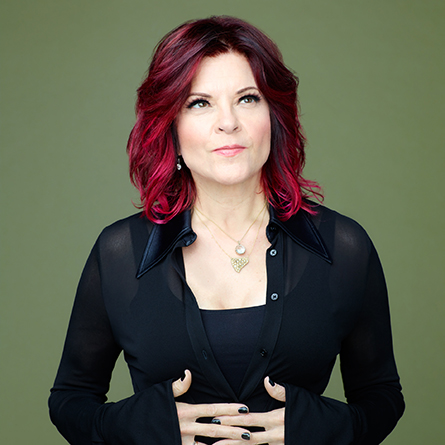 A portrait of Rosanne Cash