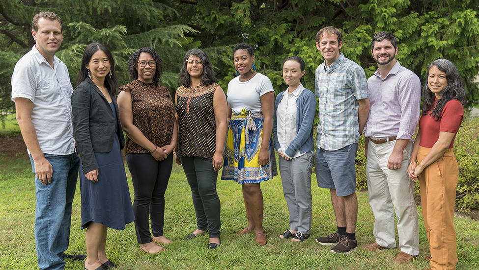 A group shot of the 2019-2020 new tenure track faculty