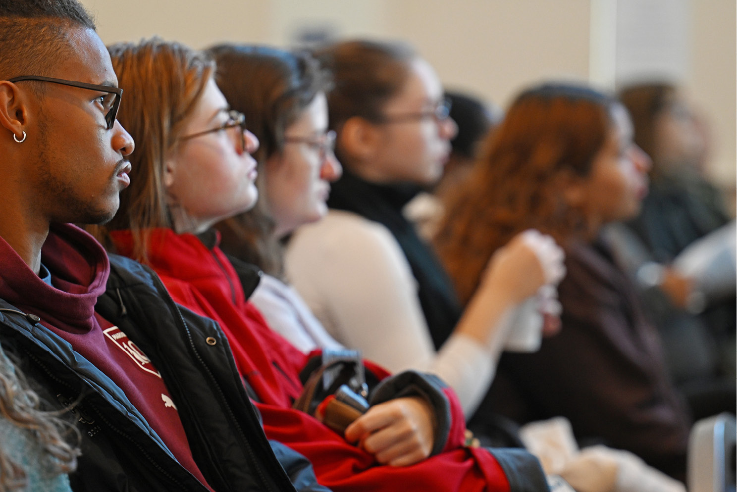 Students in the audience