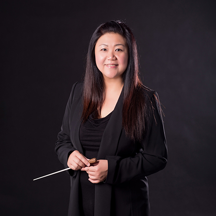 Professor Shou Ping Liu has the Connecticut College Orchestra going places