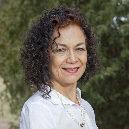 A portrait of Professor Maria Cruz-Saco